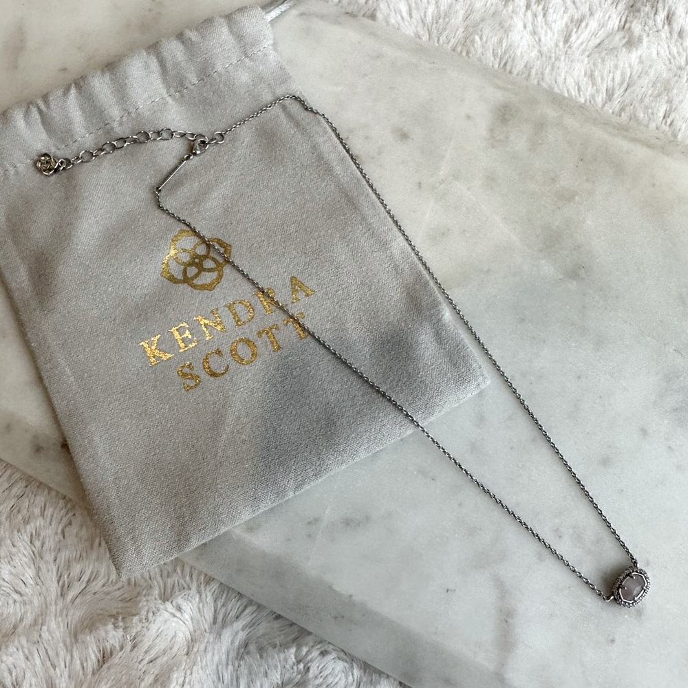 Silver Kendra Scott Necklace